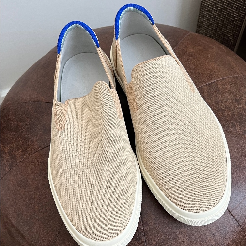 Rothy's Tan Women's Slip-On Sneakers